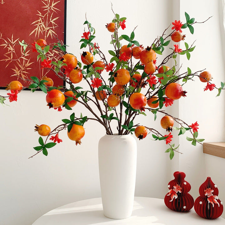 Decorative Pomegranate Blossom Arrangement