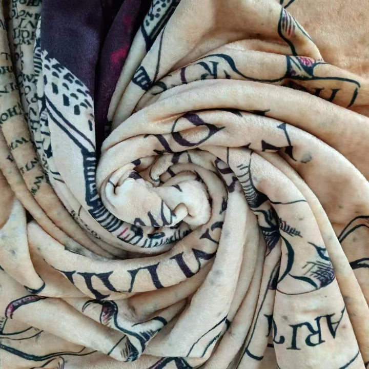 Themed Fleece Throw Blanket