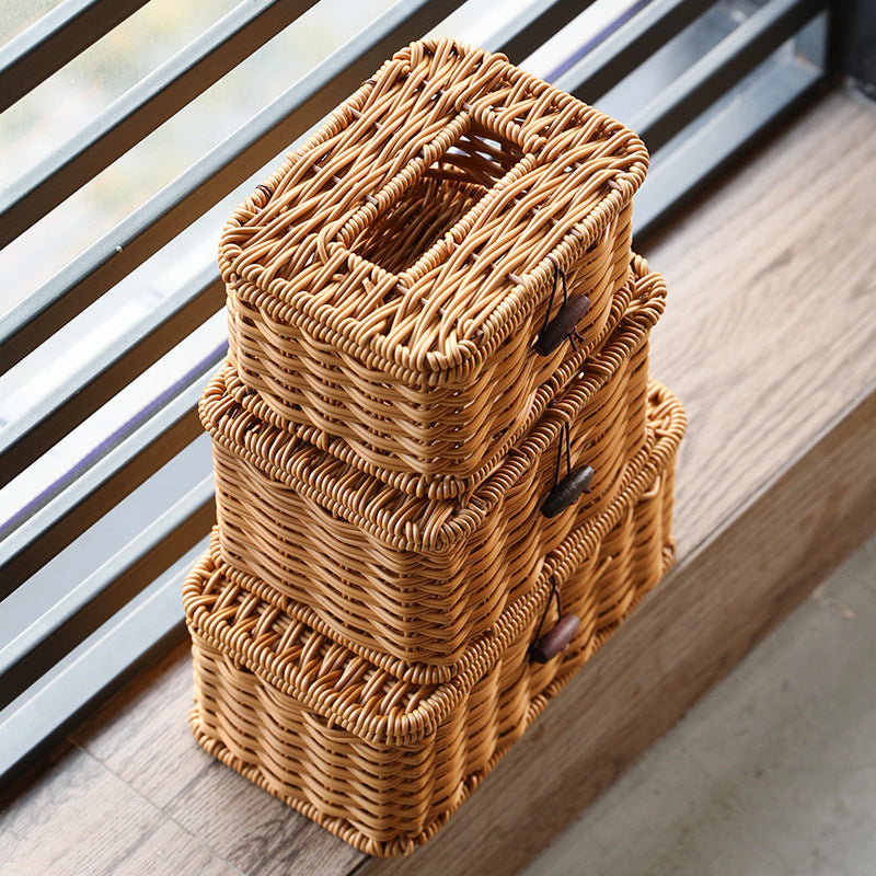 Decorative Handwoven Storage Box Stornfield
