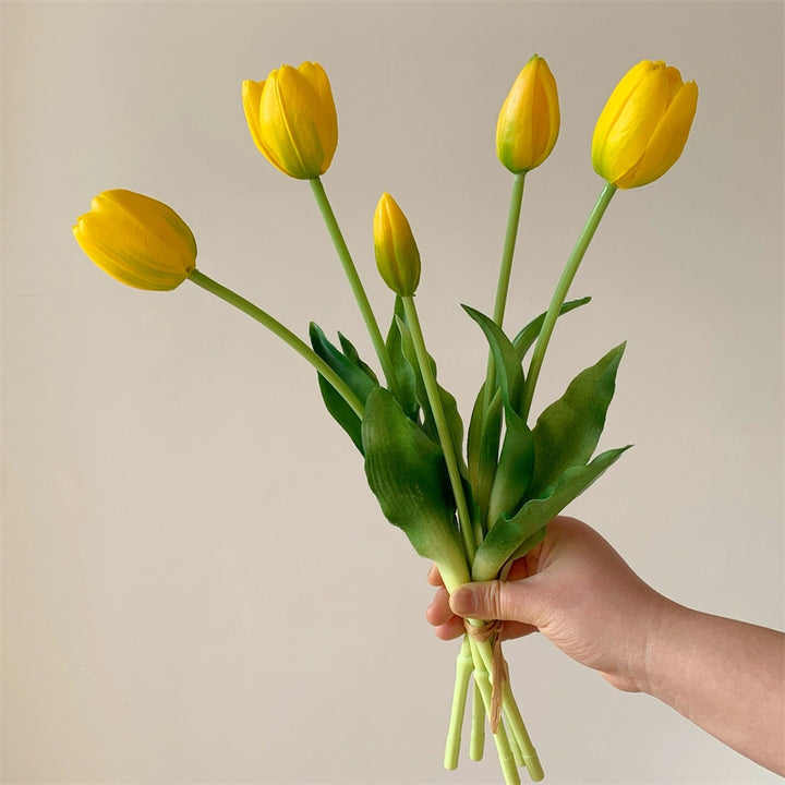 Elegant Artificial Tulip Bouquet