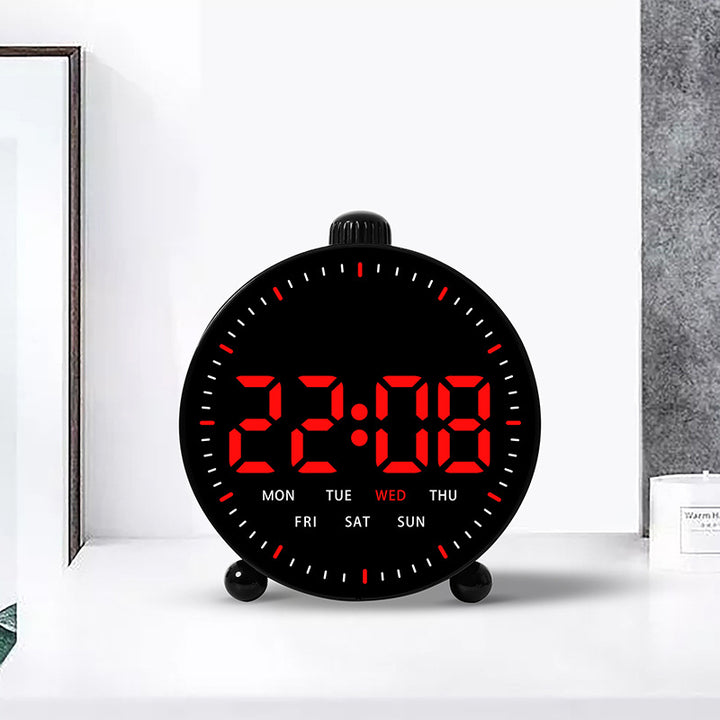 Digital Alarm Clock with LED Display Stornfield