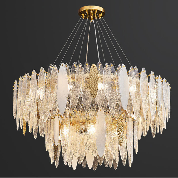 Elegantly Detailed Crystal Chandelier