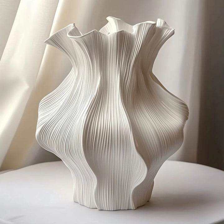 Artistic Textured Ceramic Vase