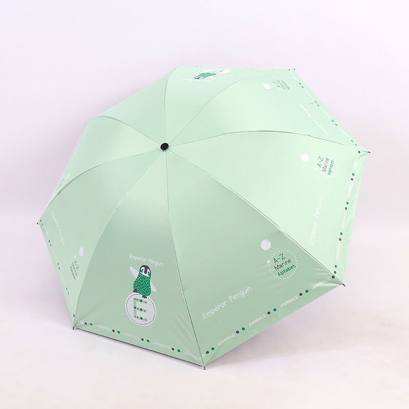 Women's Folding Umbrella with Fun Animal Design Stornfield