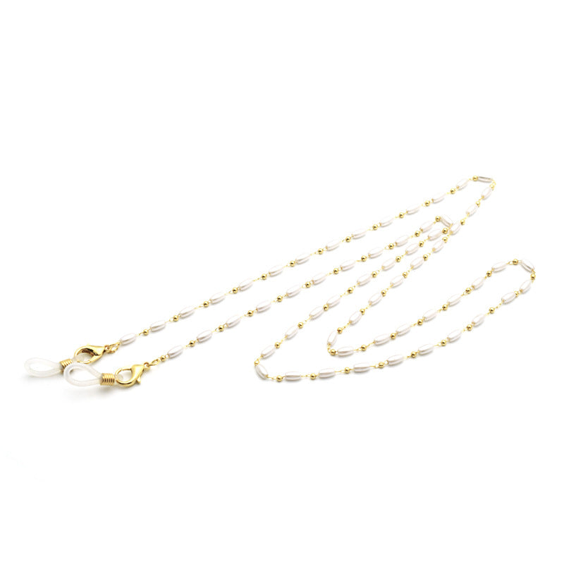 Elegant Pearl-Linked Eyewear Chain Stornfield 1786692183