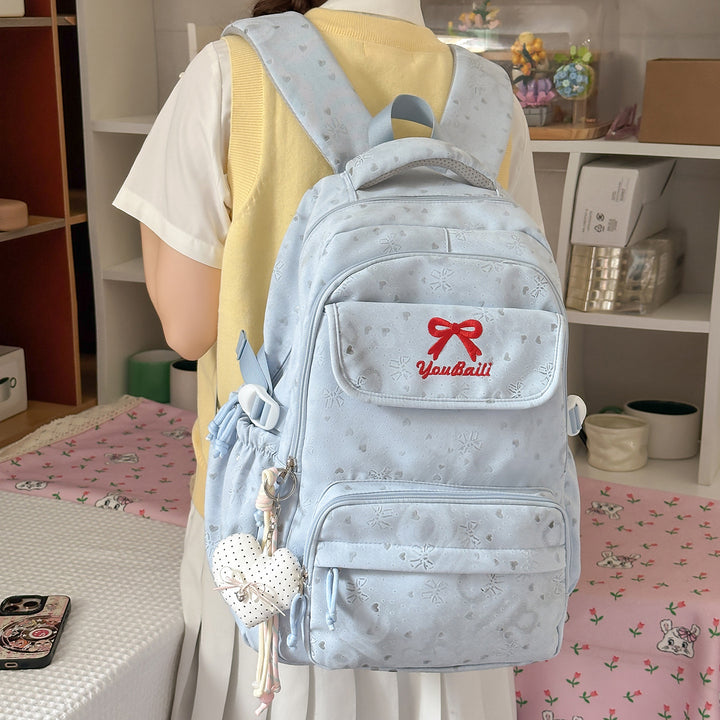 Playful Illustrated Graphic Backpack Stornfield