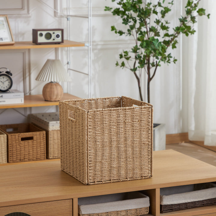 Stylish Woven Storage Cube Basket Stornfield