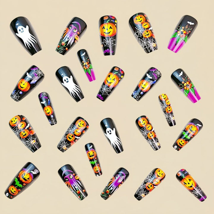 Halloween-Themed Nail Art Stornfield
