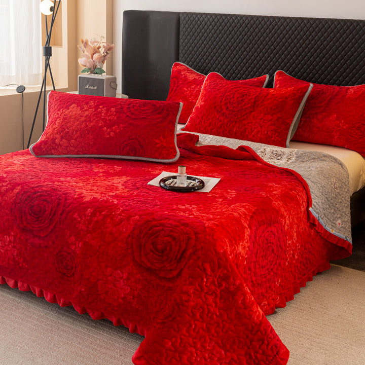 Playful Cartoon-Themed Bedspread Set
