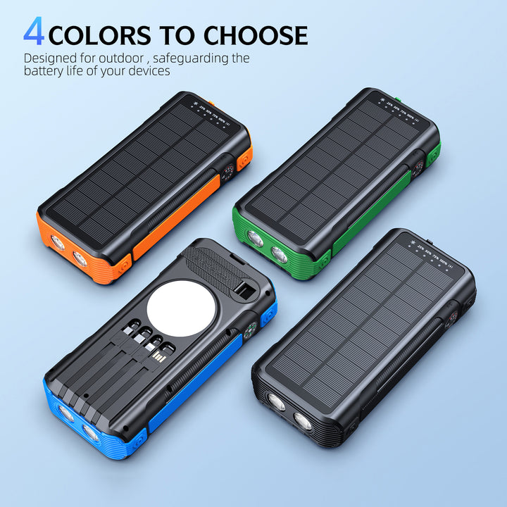 Multifunctional Solar Powerbank with LED Display Stornfield