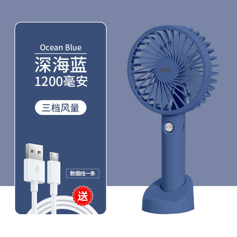 Unisex Portable Mini Fan with USB Connection and Variable Speed Control Stornfield