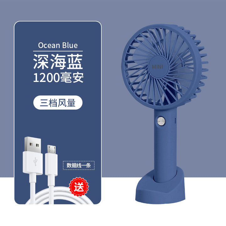 Unisex Portable Mini Fan with USB Connection and Variable Speed Control Stornfield