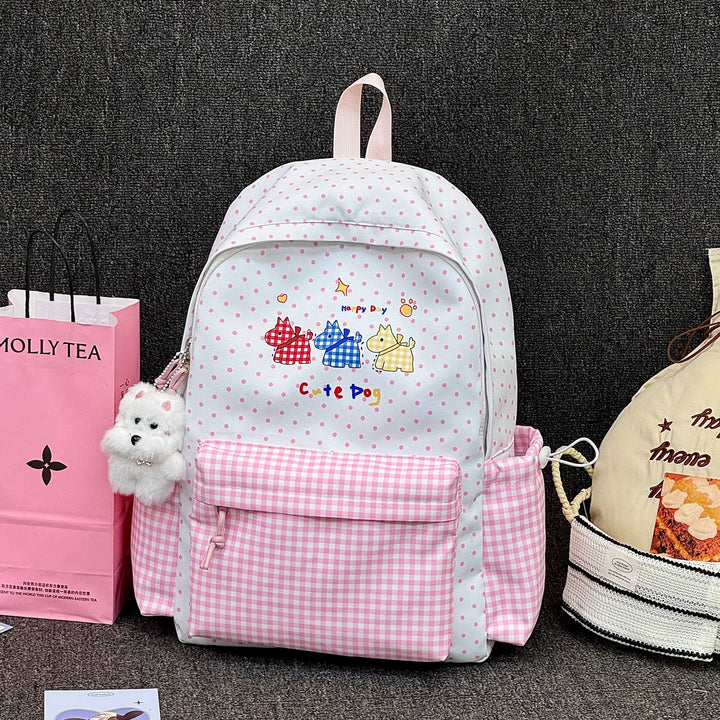 Playful Illustrated Animal Backpack