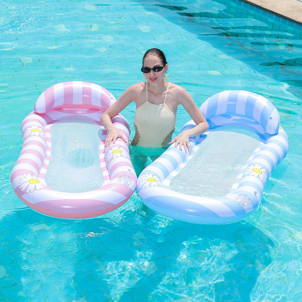 Unisex Inflatable Sun Seat with Mesh Bottom Stornfield