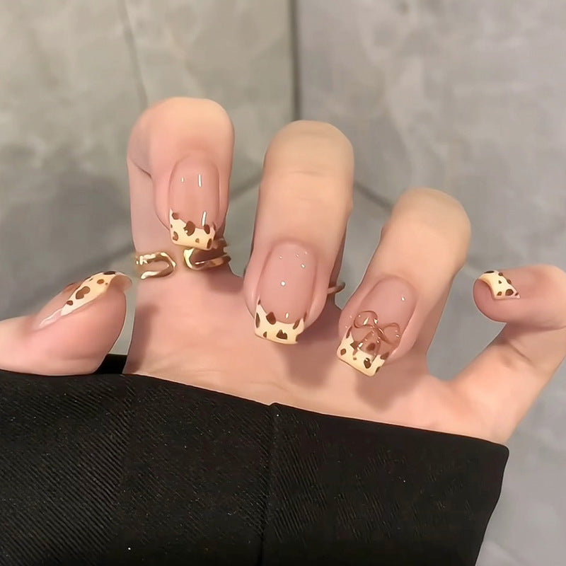 Artistic Nail Extensions with Decorative Elements Stornfield