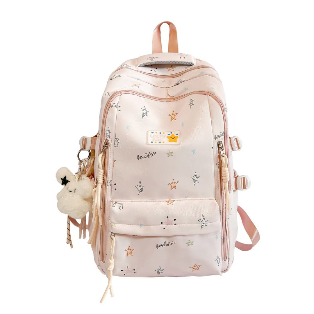 Star-Patterned Multi-Function Backpack Stornfield