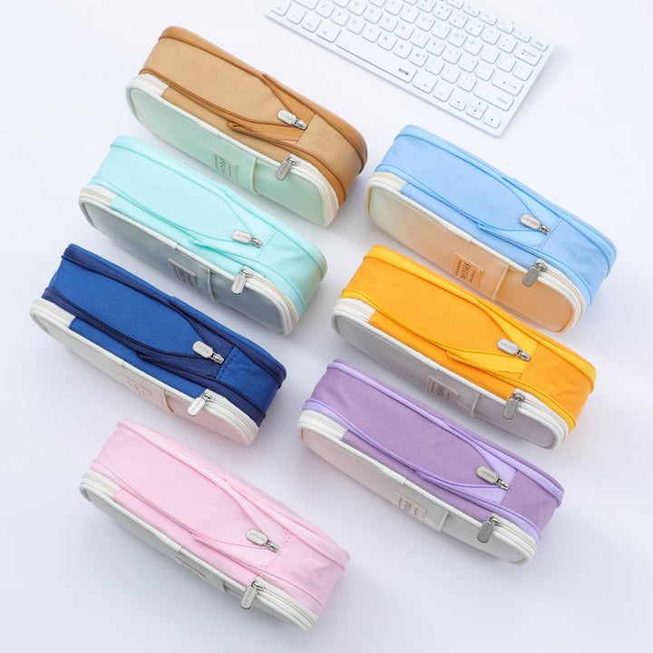 Multi-Compartment Travel Stationery Case