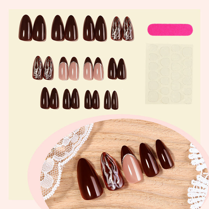 Artificial Nail Sticker Set with Elegant Designs Stornfield