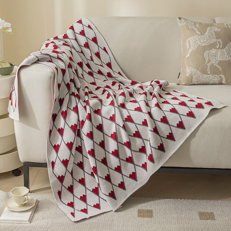 Home Decor Cozy Knit Throw Blanket