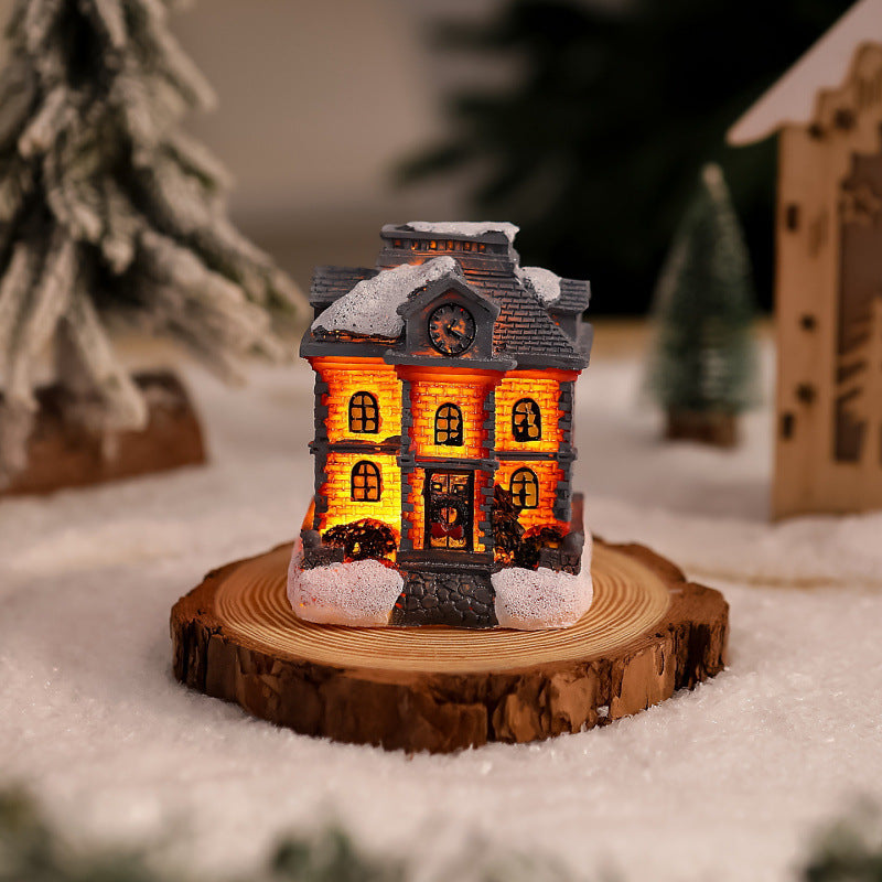 Illuminated Christmas tree decoration figure Stornfield