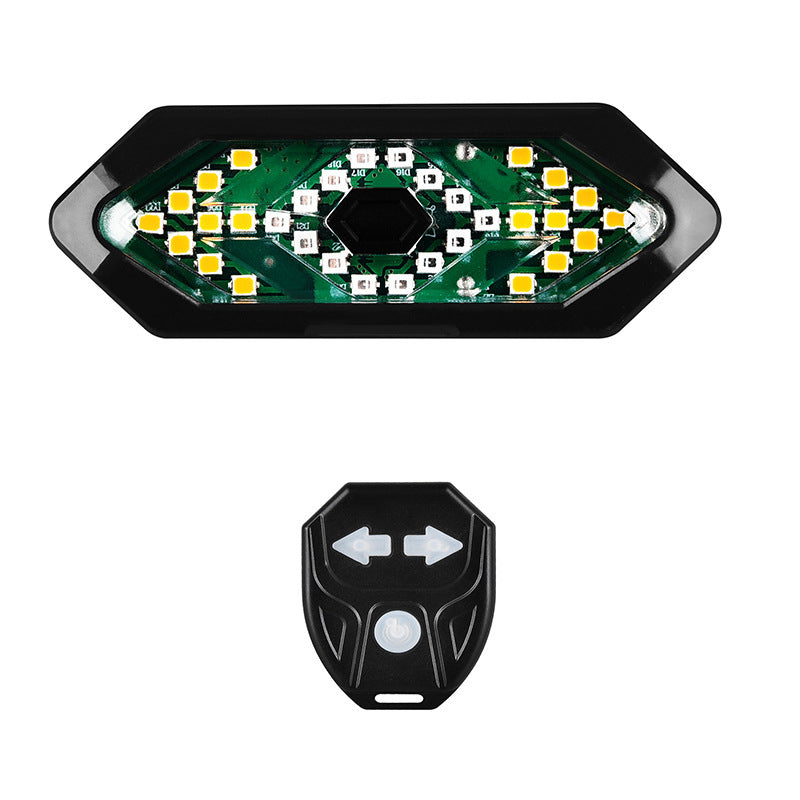 Remote-Controlled LED Bicycle Safety Light Stornfield