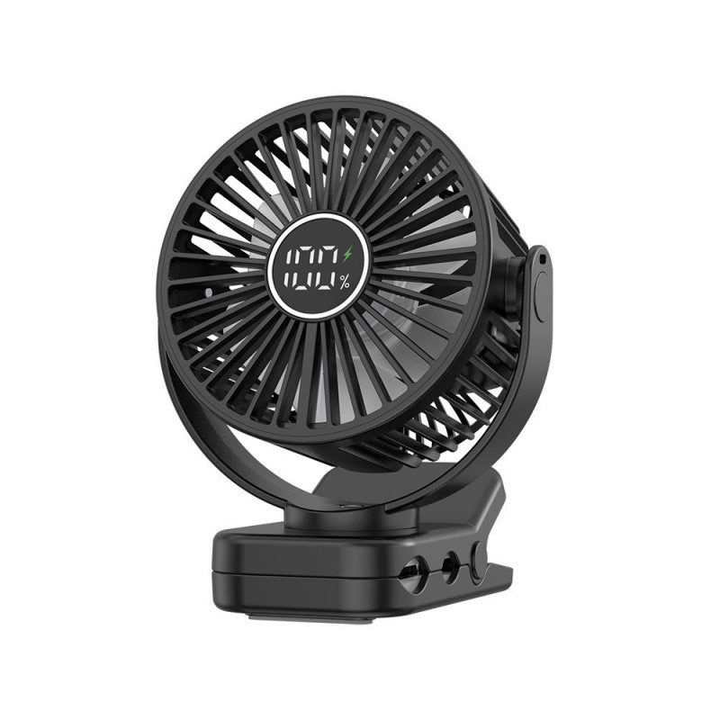 Women's portable high-performance fan with digital display Stornfield