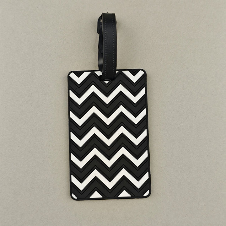 Unisex Chevron Pattern Travel Luggage Tag Stornfield