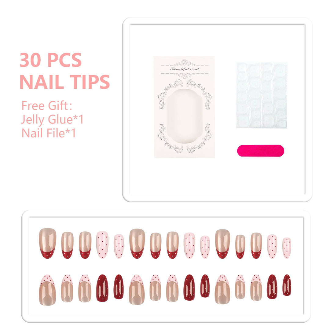 Press-On Nail Tips Set