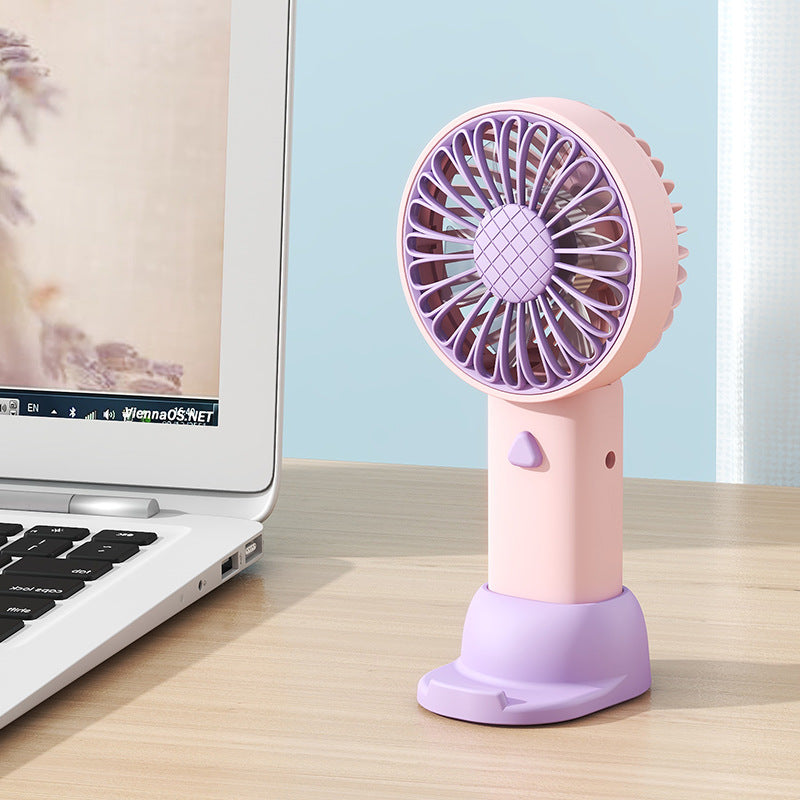 Women's portable mini fan with multiple adjustable speed settings Stornfield
