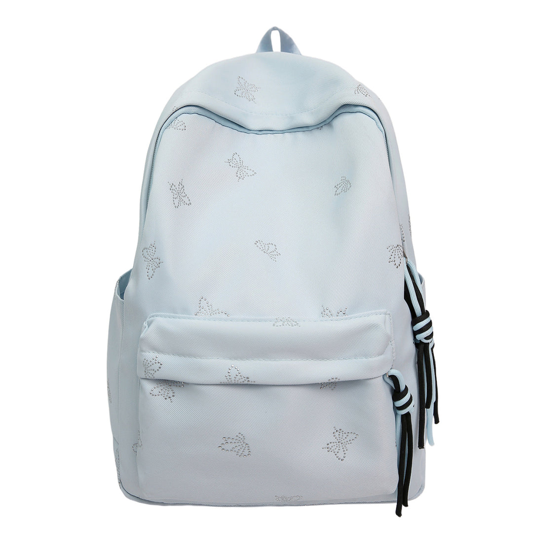 Butterfly Emblem Decorated Backpack Stornfield