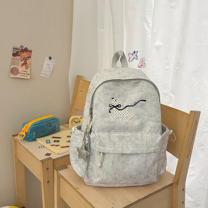 Playful Cartoon Dog-Themed Backpack Stornfield