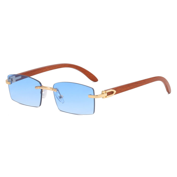 Women's high-quality sunglasses with elegant wooden frame Stornfield