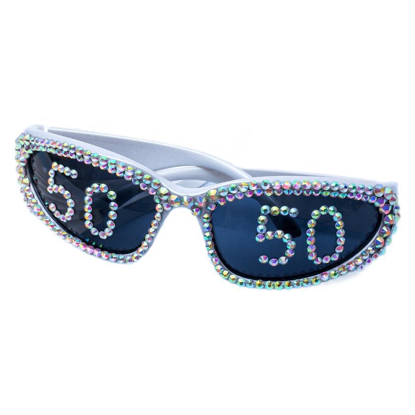 Statement Swarovski Crystal Embellished Sunglasses Stornfield