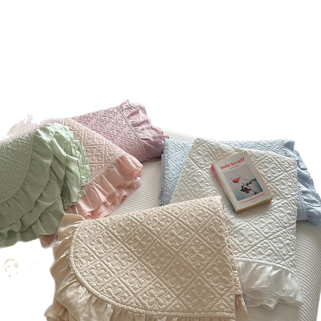 Quilted Cotton Bedspread Set