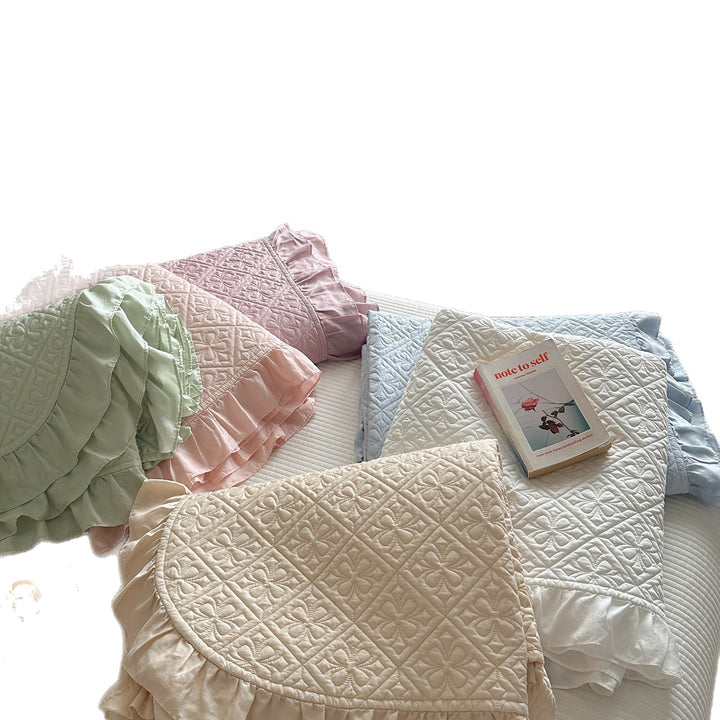Quilted Cotton Bedspread Set