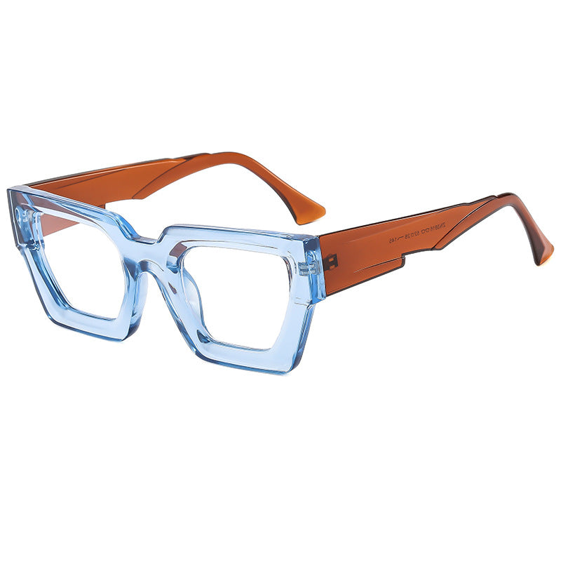 Ladies stylish square sunglasses in modern design with refined plastic frame Stornfield