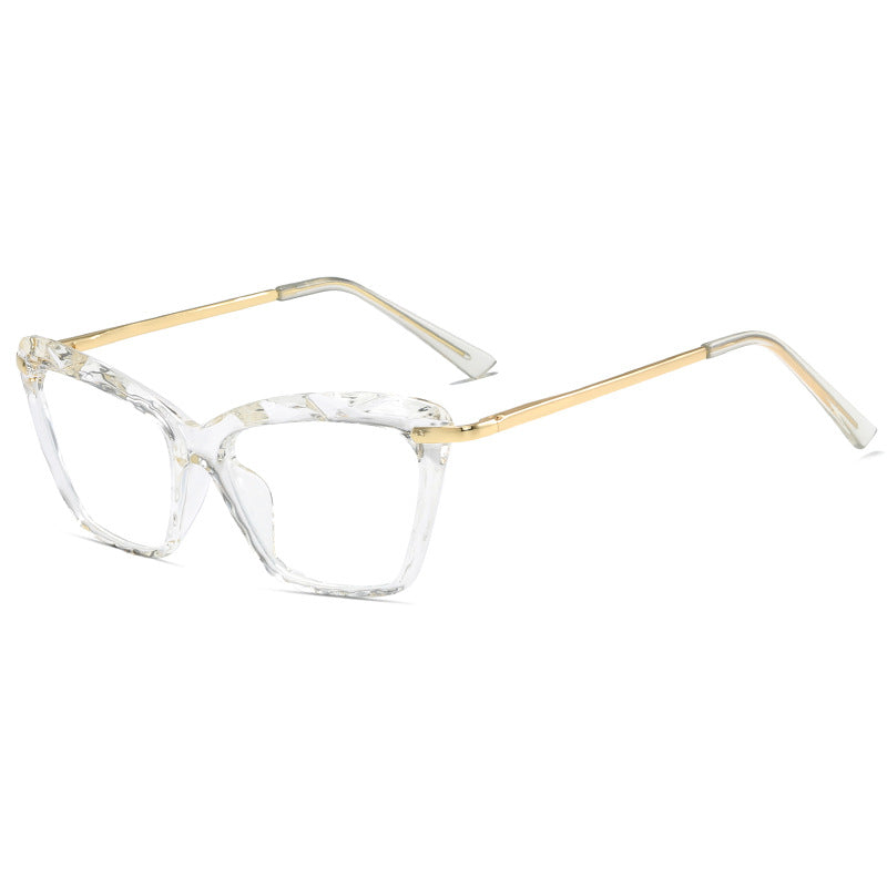 Women's fashionable oversized glasses with elegant metal frame Stornfield