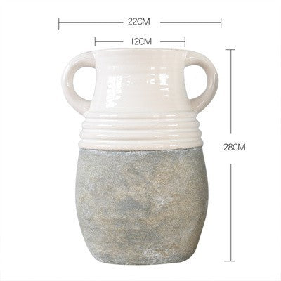 Decorative and modern ceramic vase Stornfield