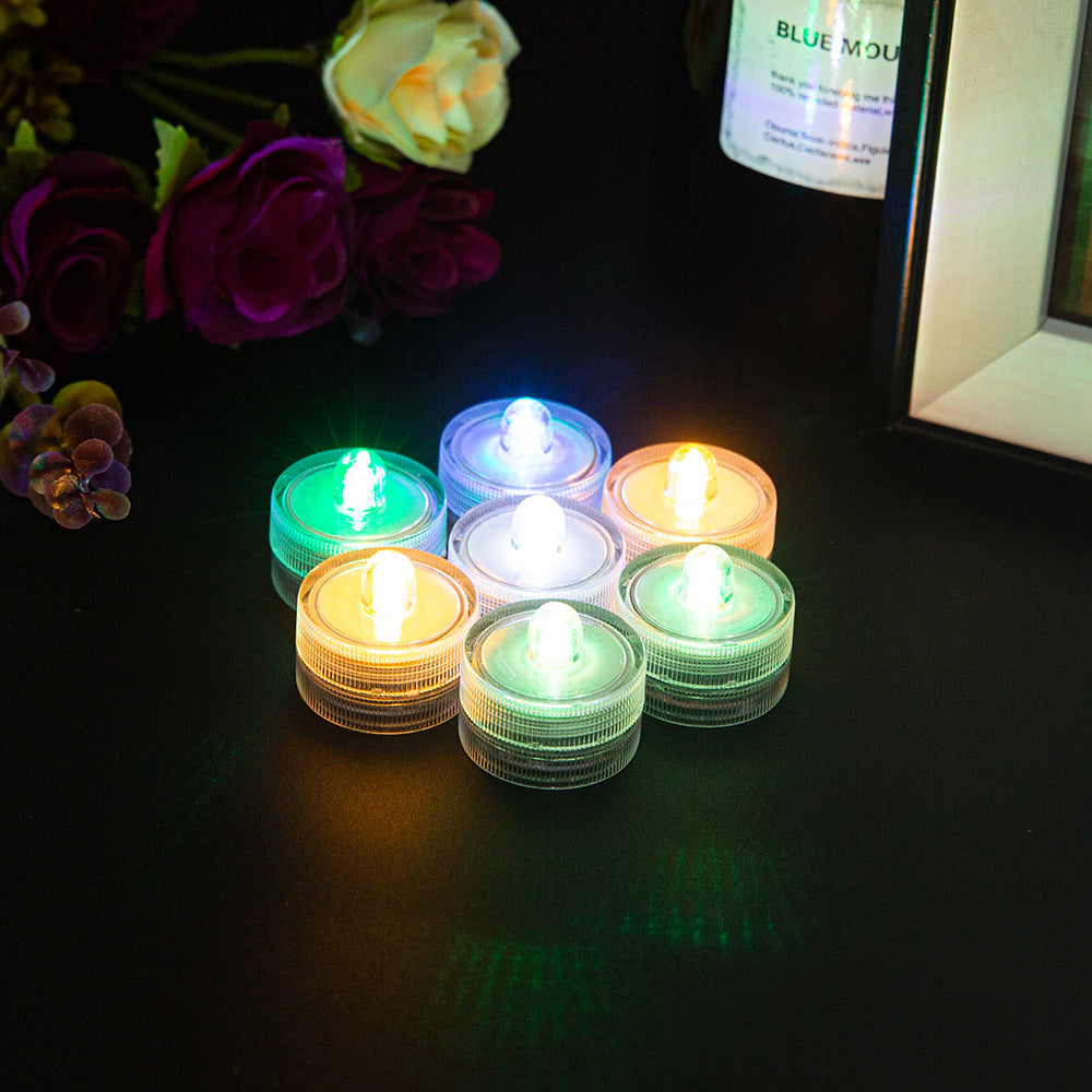 Waterproof Battery-Operated Floating LED Tea Light Set