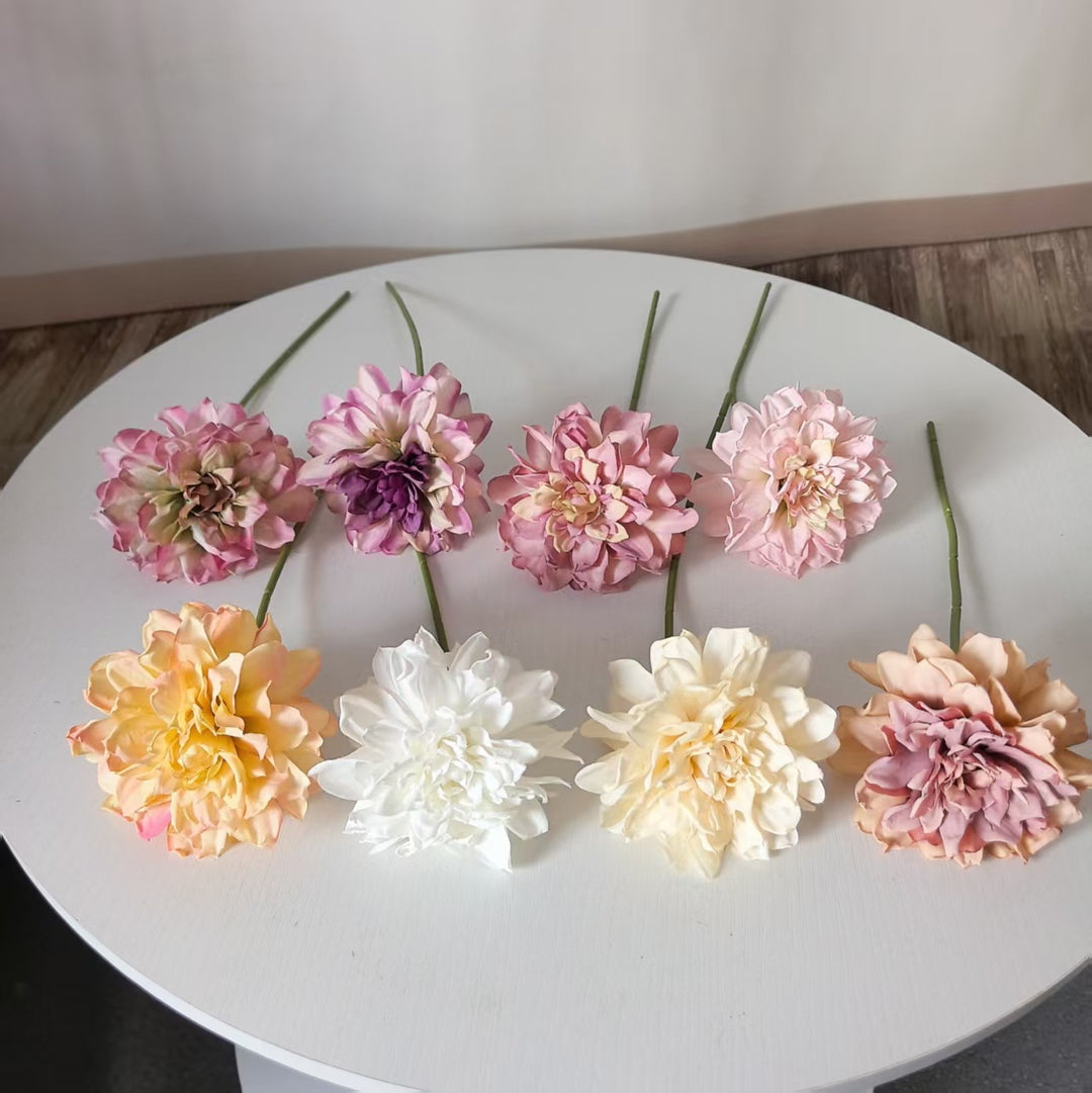 Lifelike Dahlia Stem
