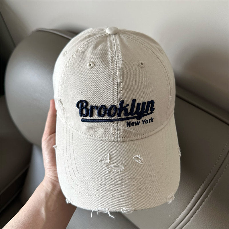 Men's Distressed Brooklyn Baseball Cap Stornfield