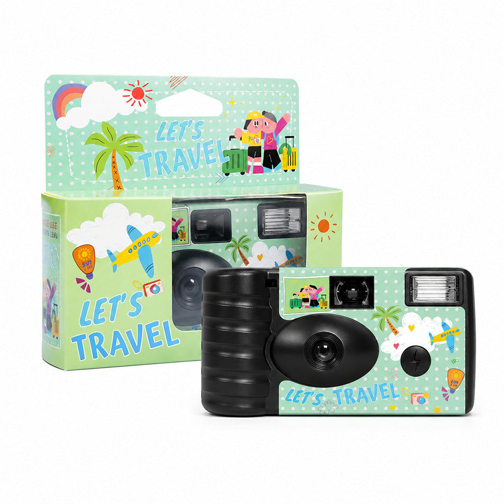 Travel-Themed Disposable Film Camera Stornfield