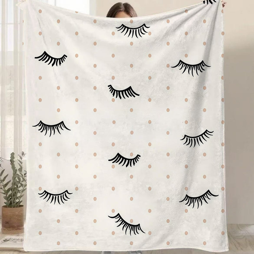 Artistic Patterned Throw Blanket