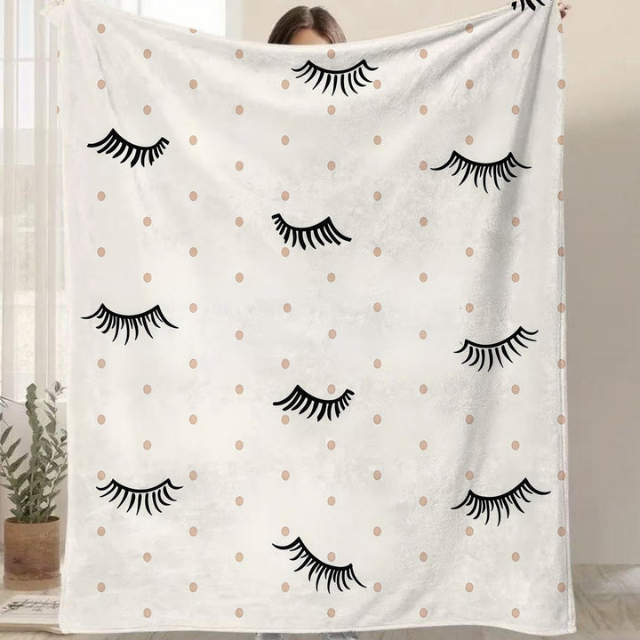 Artistic Patterned Throw Blanket
