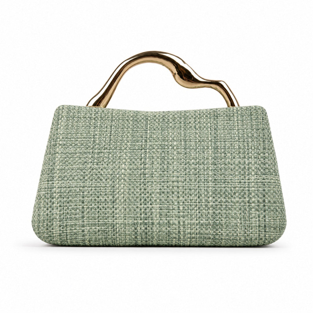Structured Leather Handbag