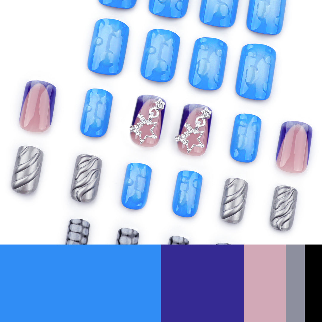 Creative nail extensions with unique 3D design Stornfield
