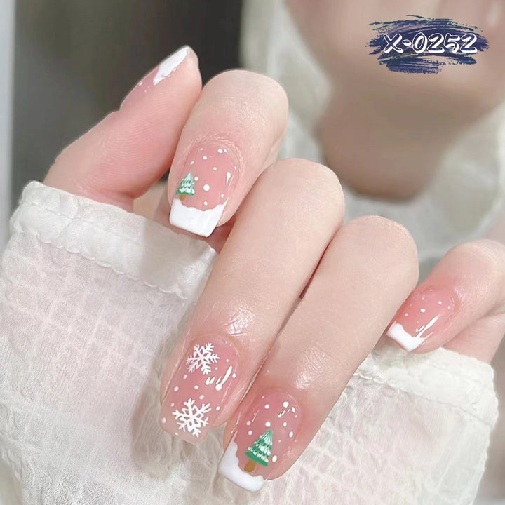 Holiday-Themed Acrylic Nail Art Kit