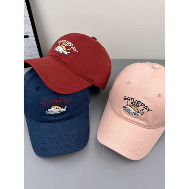 Unisex Playful Embroidered Cap Stornfield