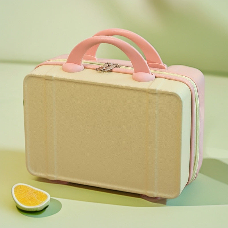 compact hard-shell cosmetic and travel vanity case with dual top handles Stornfield