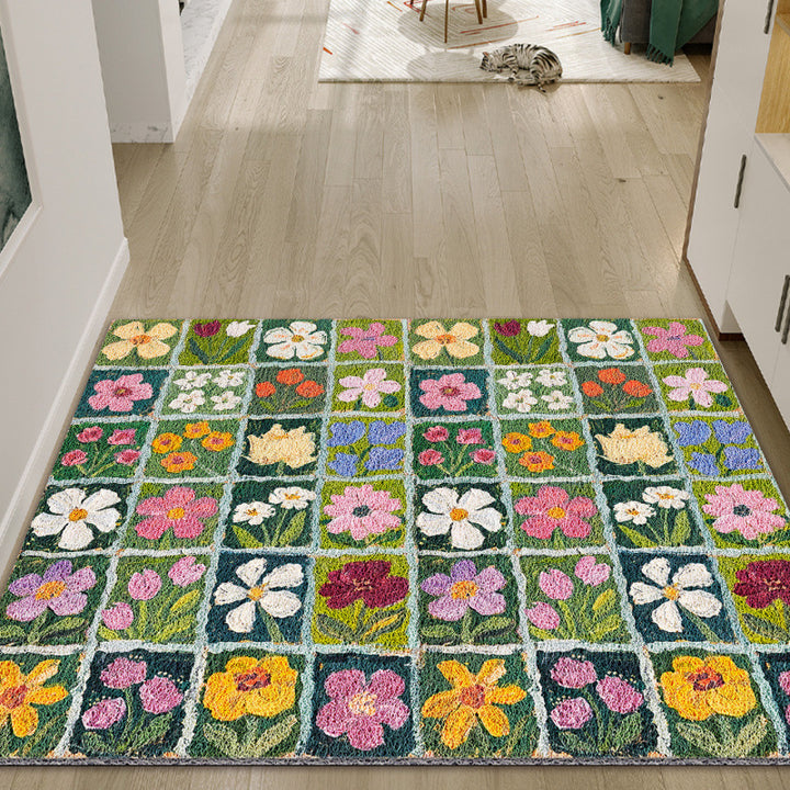 Floral Patchwork Area Rug Stornfield